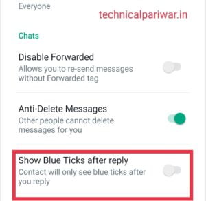 Bule tick कैसे बंद करें WhatsApp पर बिना blue tick के मैसेज कैसे देखें