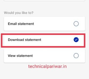 Call statement download कैसे करें